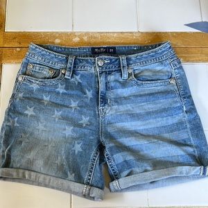 COPY - Miss Me Americana shorts NWOT ❤️🤍💙